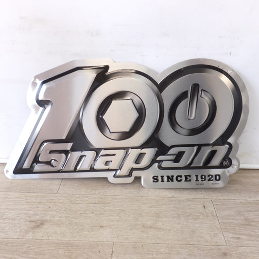 美品★スナップオン Snap-on 100周年記念 限定 看板 プレート 金属製★ [送料無料]
