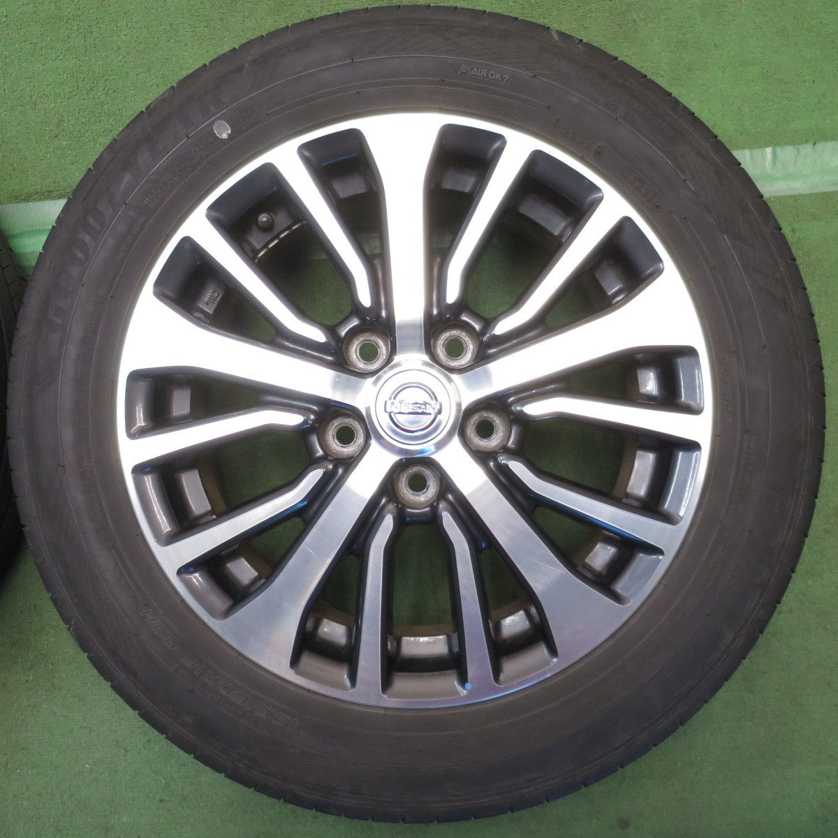 4本価格！23年◎日産 C26 セレナ 純正 195/60R16 グッドイヤー EfficientGrip RVF02 16インチ PCD114.3/5H◎6091904NJノ