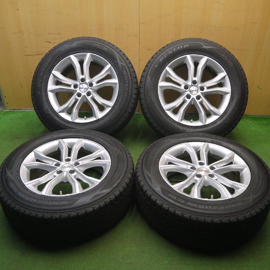 バリ溝！21年！キレイ！9.5分★235/65R18 スタッドレス AGA ダンロップ ウインターマックス SJ8 18インチ PCD114.3★3080802Hス