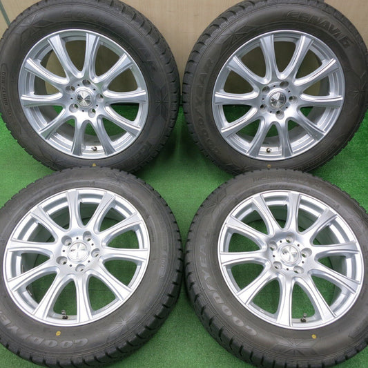 キレイ★スタッドレス 215/60R17 グッドイヤー アイスナビ6 LAUFBAHN 17インチ PCD114.3/5H★4121304NJス