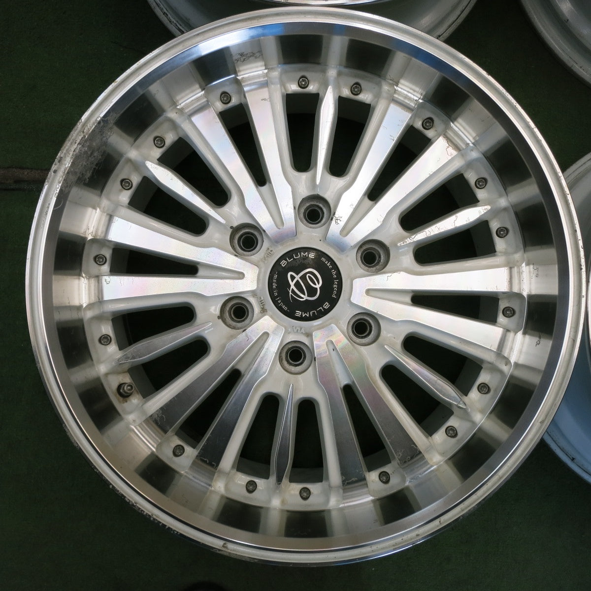 4本価格★阿修羅 BLUME 18インチ ホイール 18×7.5J PCD139.7/6H★6052101HAホ