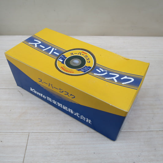 未使用!2箱セット!20枚☆Kanto スーパー ジスク Z-60 100×15(16) 関東製砥 ディスク 替刃 工具 ステンレス 金属 研削 研磨 に☆