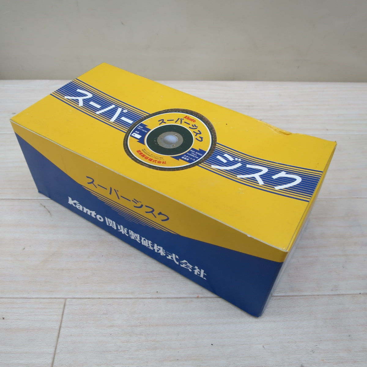 未使用！2箱セット！20枚☆Kanto スーパー ジスク Z-60 100×15(16) 関東製砥 ディスク 替刃 工具 ステンレス 金属 研削 研磨 に☆