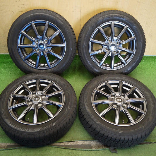 バリ溝！23年！キレイ！9.5分◎スタッドレス 165/65R14 ヨコハマ アイスガード iG60 TEAD テッド 14インチ PCD100/4H◎6080404Hス