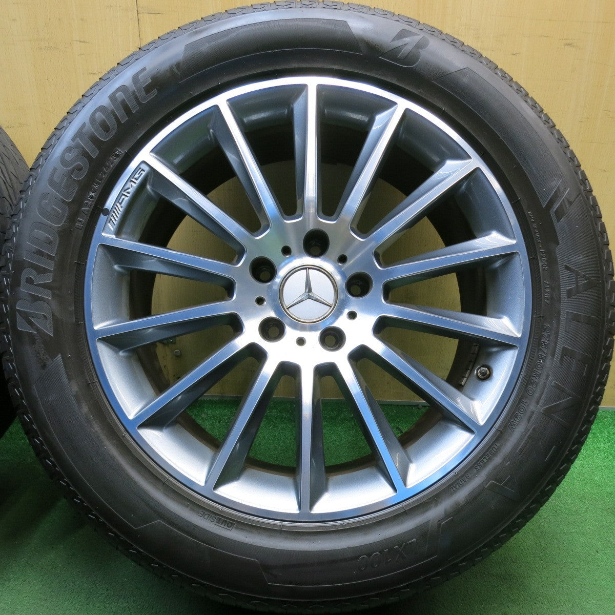 バリ溝！23年！キレイ！9.5分◎ベンツ Gクラス W463 A 純正 AMG 275/50R20 ブリヂストン アレンザ LX100 20インチ PCD130/5H◎6082710HAノ