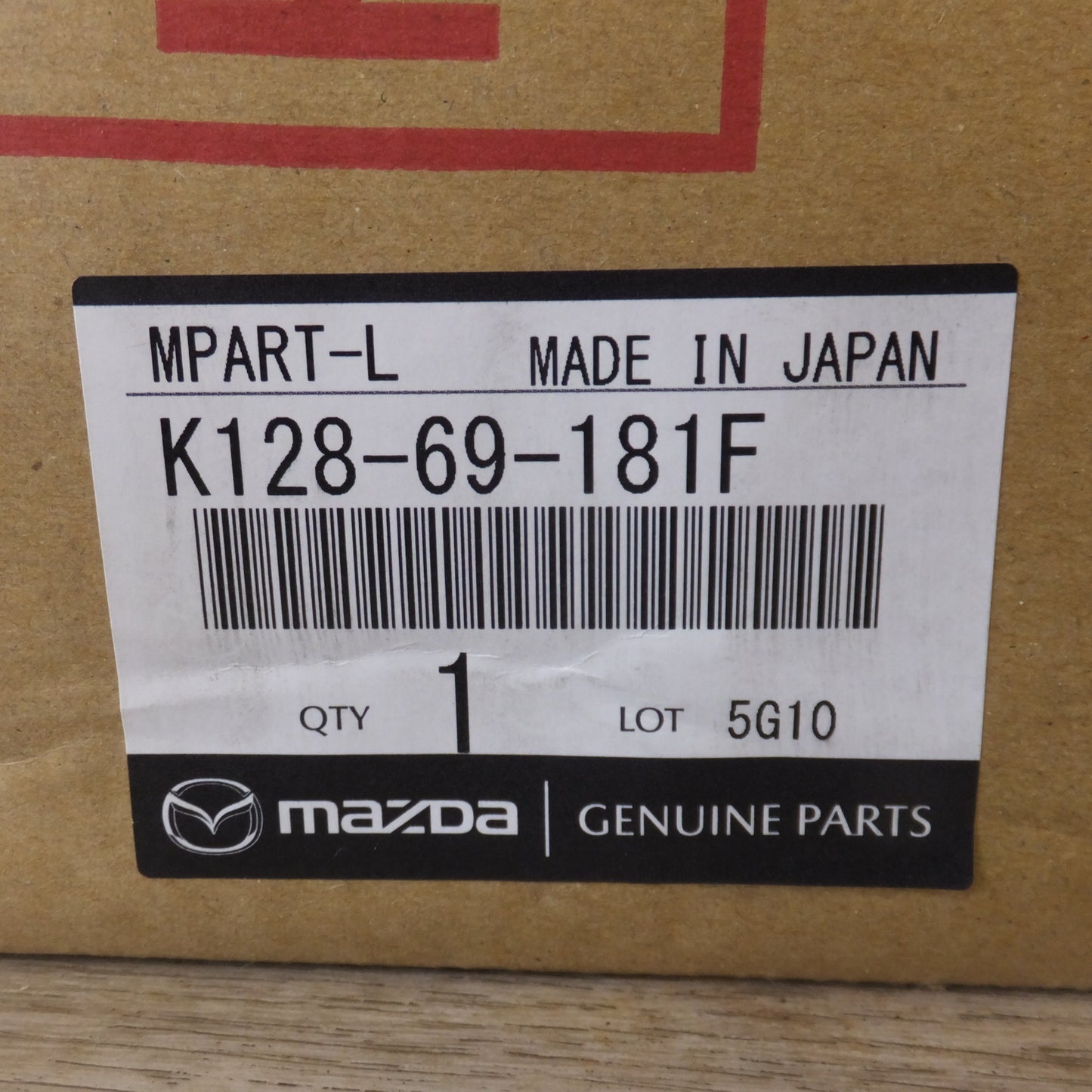 [送料無料] 未使用★マツダ MAZDA 純正 CX-5 KF2P ドアミラー K128-69-181F 左　フレームのみ★