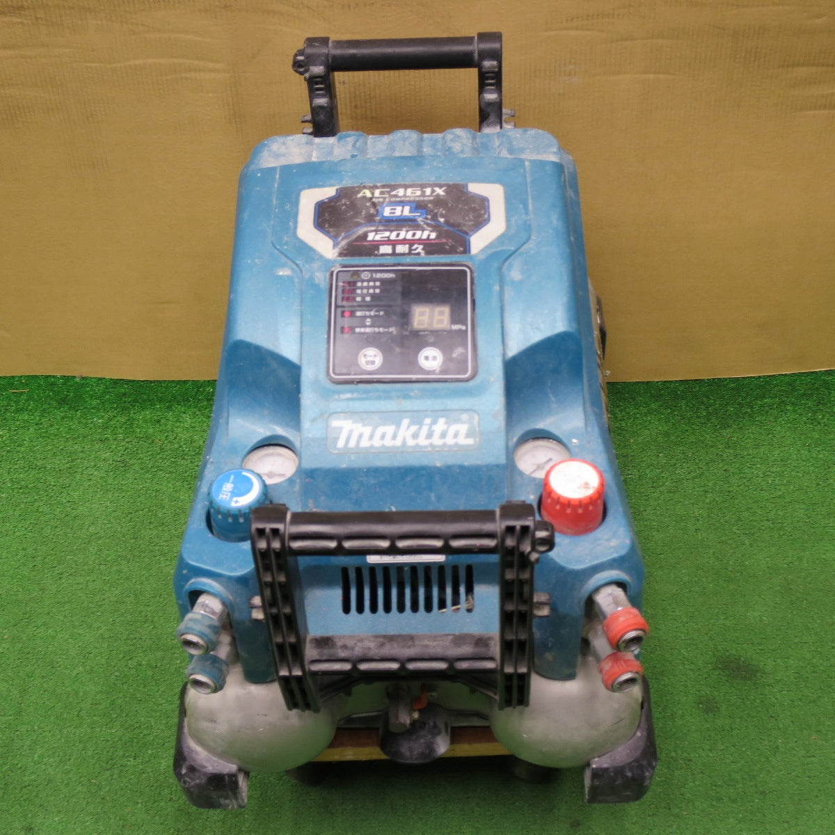 [送料無料] ◆マキタ エア コンプレッサ AC461X 容量 8L 高圧 常圧 エアー ツール 工具 100V makita◆