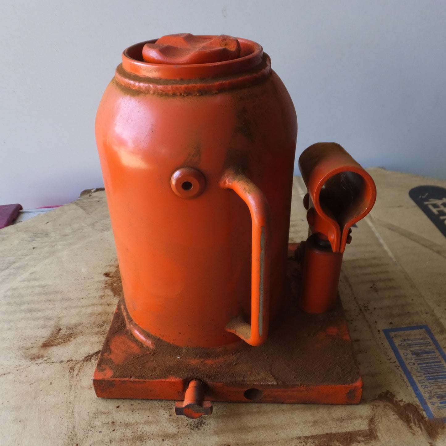 [送料無料] ◆マサダ 油圧ジャッキ HPD-10-2 工具 10TON 10ton 10トン 10000kg 油圧式 オイル だるま ダルマ 車載 自動車 点検 整備(3)◆