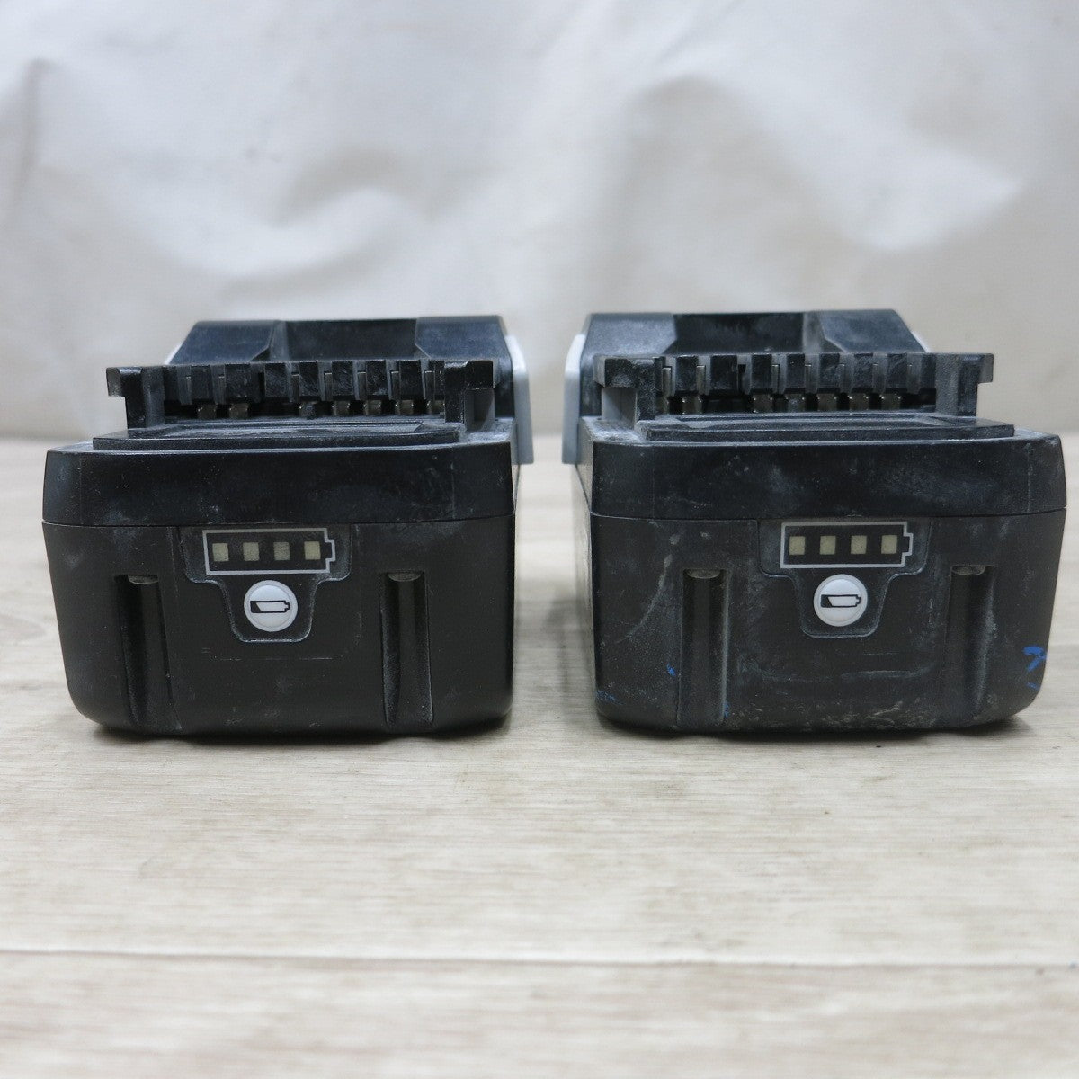[送料無料] 2点まとめ売り◆日立 BSL1860 互換品 リチウム イオン バッテリー 電池 18V 残量表示 HITACHI 電動 工具 現状品◆