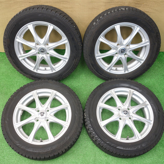 バリ溝！キレイ！9分★スタッドレス 165/65R15 ヨコハマ アイスガード iG60 ESTROSA エステローザ 15インチ タフト ソリオ 等 PCD100/4H★5121901KTス