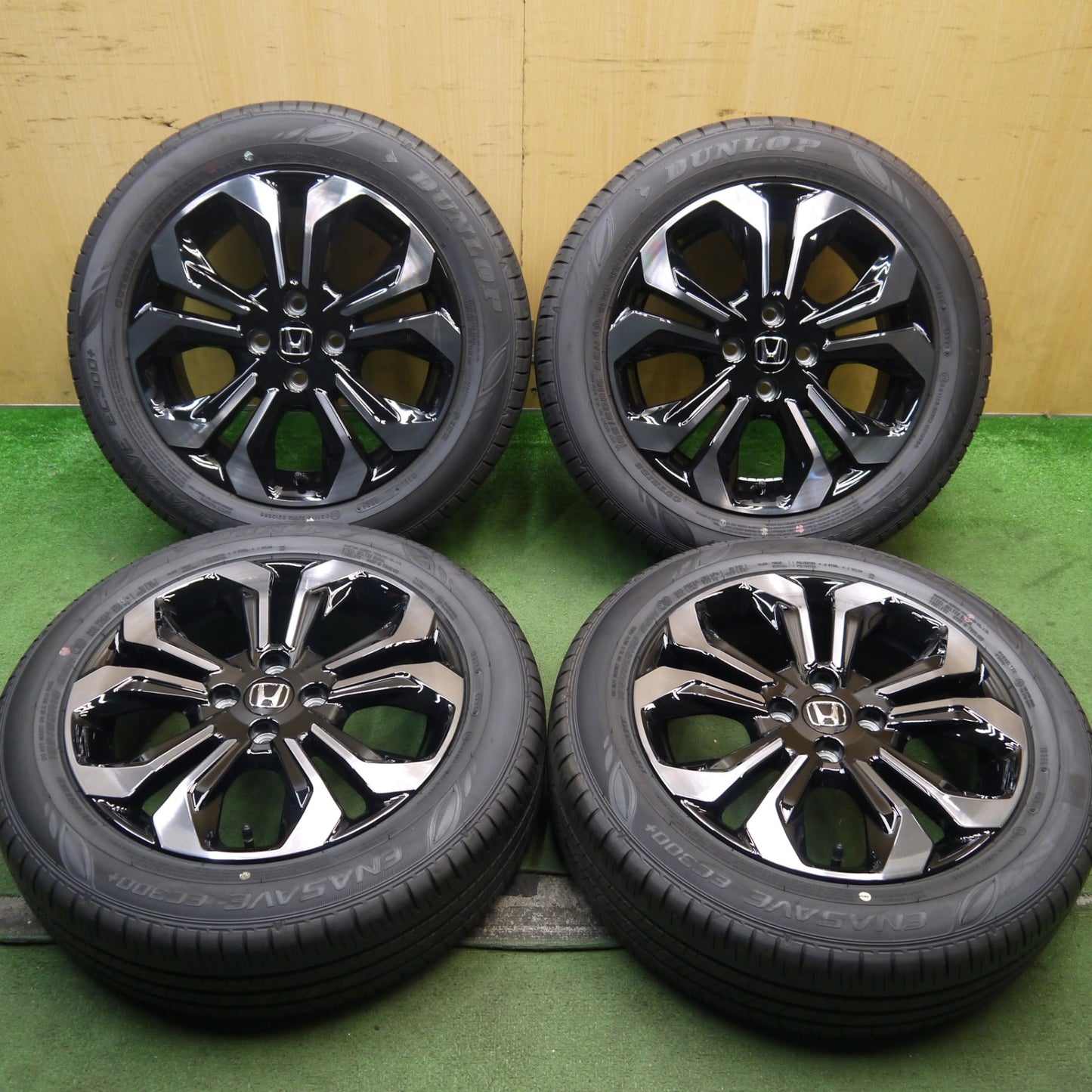 新車外し！24年★ホンダ フィット クロスター 純正 185/60R16 ダンロップ エナセーブ EC300+ 16インチ PCD100/4H★5093002Hノ