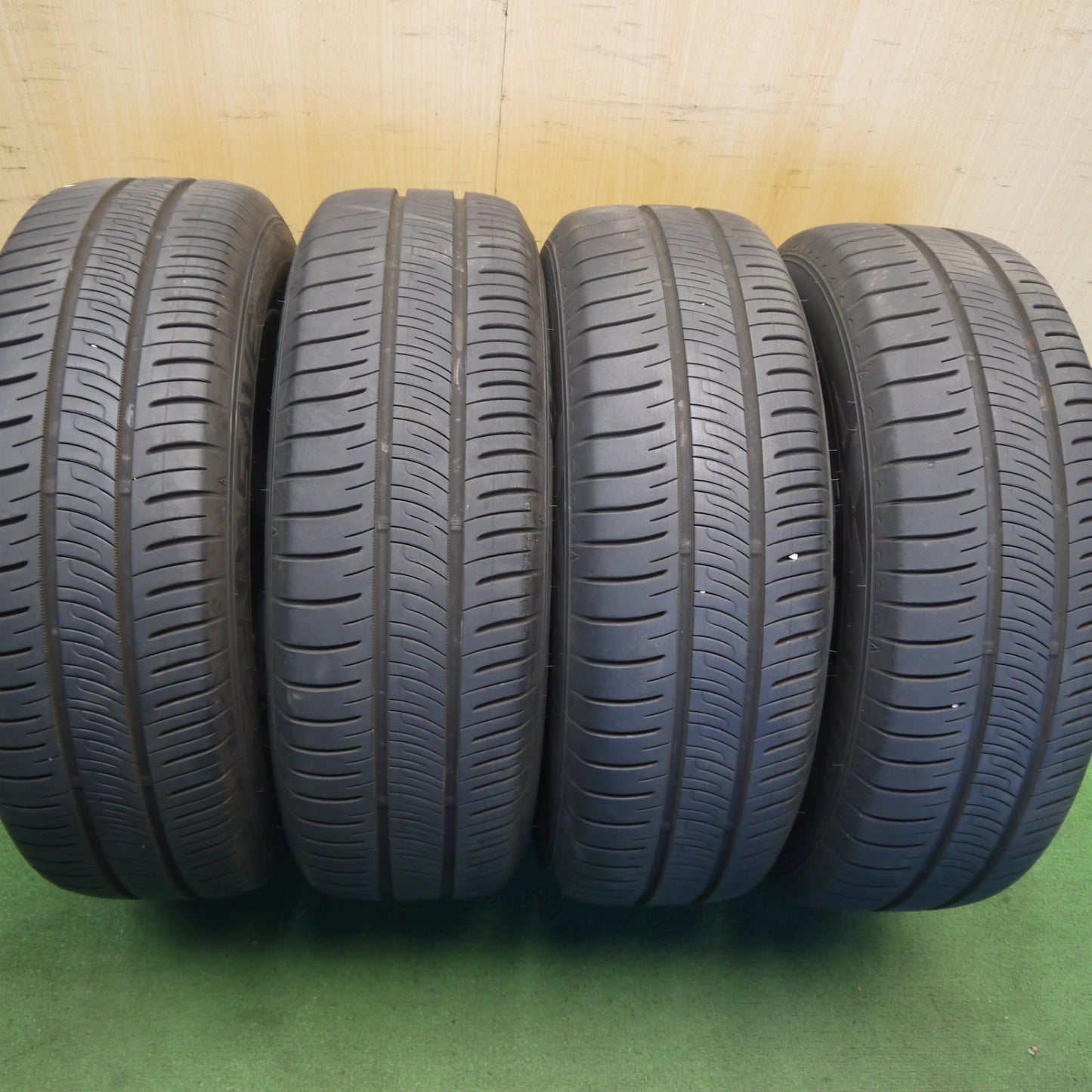 バリ溝！キレイ！9.5分◎195/65R15 ダンロップ エナセーブ RV505 evance HA1 エヴァンス 15インチ PCD114.3/5H◎6083105Hノ