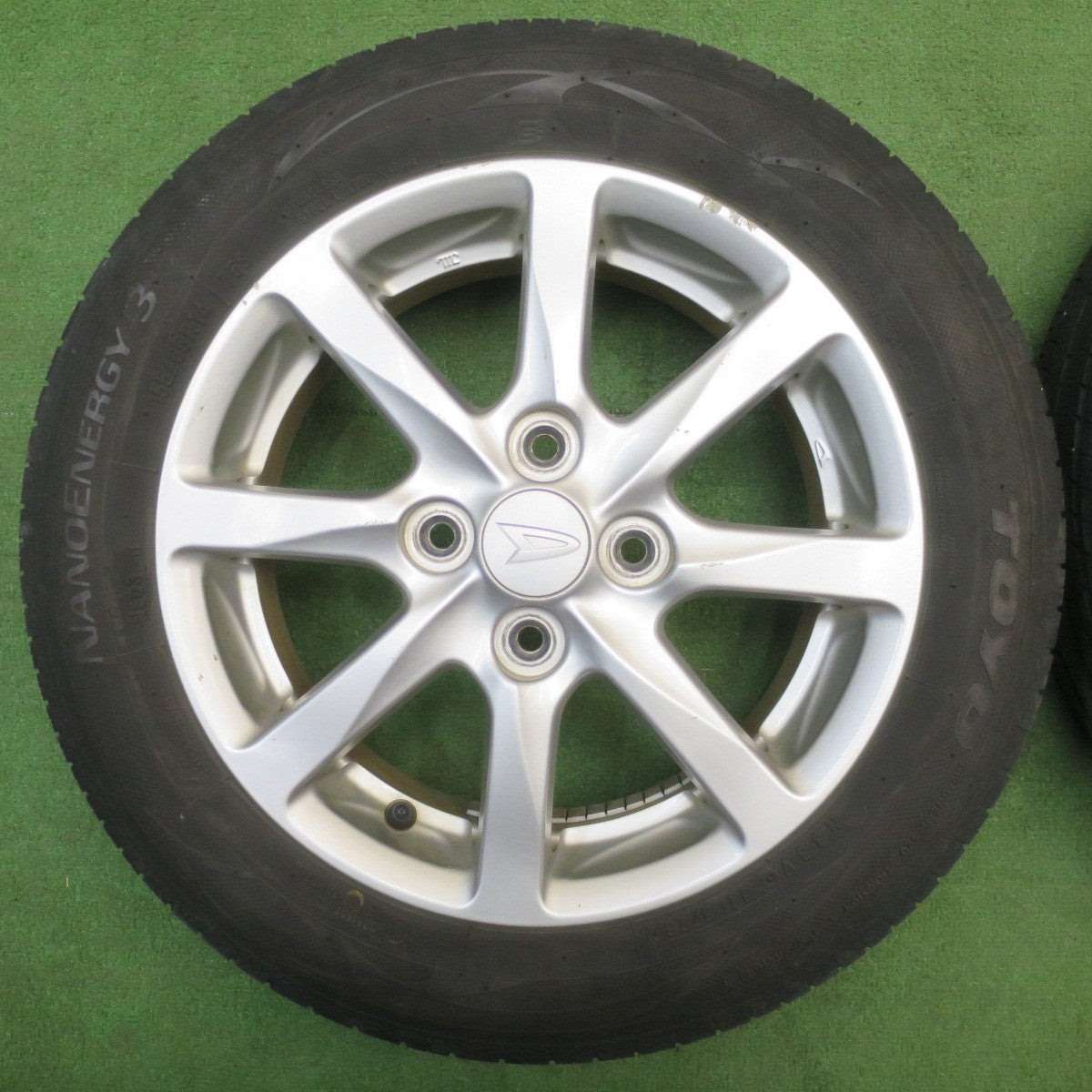 4本価格！23年★ダイハツ ムーヴ タント 等 純正 155/65R14 トーヨー ナノエナジー3 14インチ PCD100/4H★6032601NJノ
