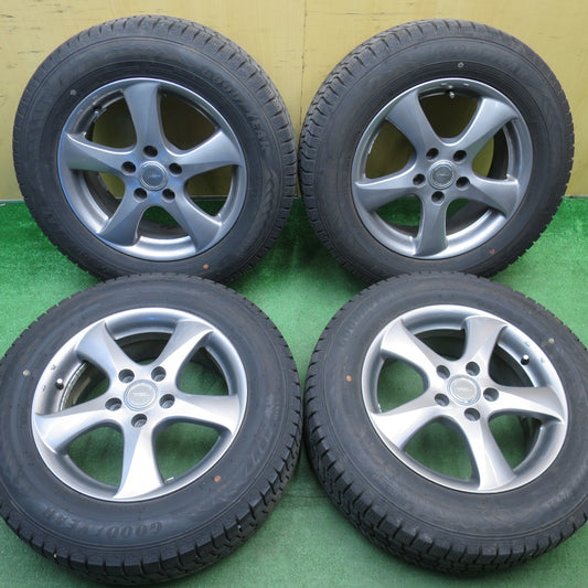 バリ溝！23年！キレイ！9分★スタッドレス 205/65R16 グッドイヤー アイスナビ8 TOPRUN トップラン 16インチ PCD114.3/5H★6021202NJス