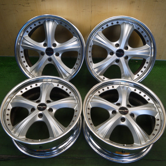 4本価格★WayDo TRD 18インチ ホイール 18×7.5J PCD114.3/5H★6061911Hホ