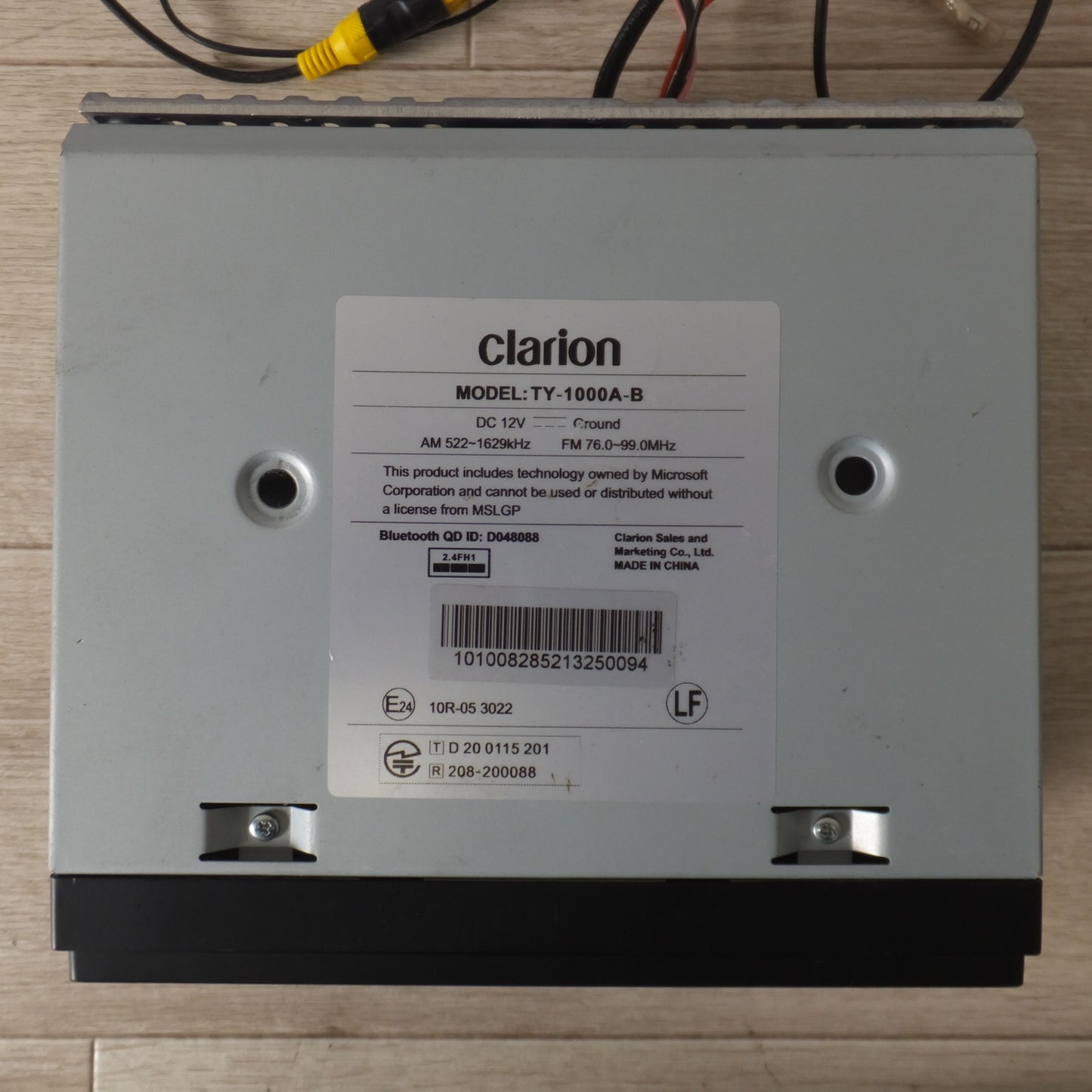 [送料無料] 現状品★クラリオン clarion ディスプレイオーディオ TY-1000A-B[30]★
