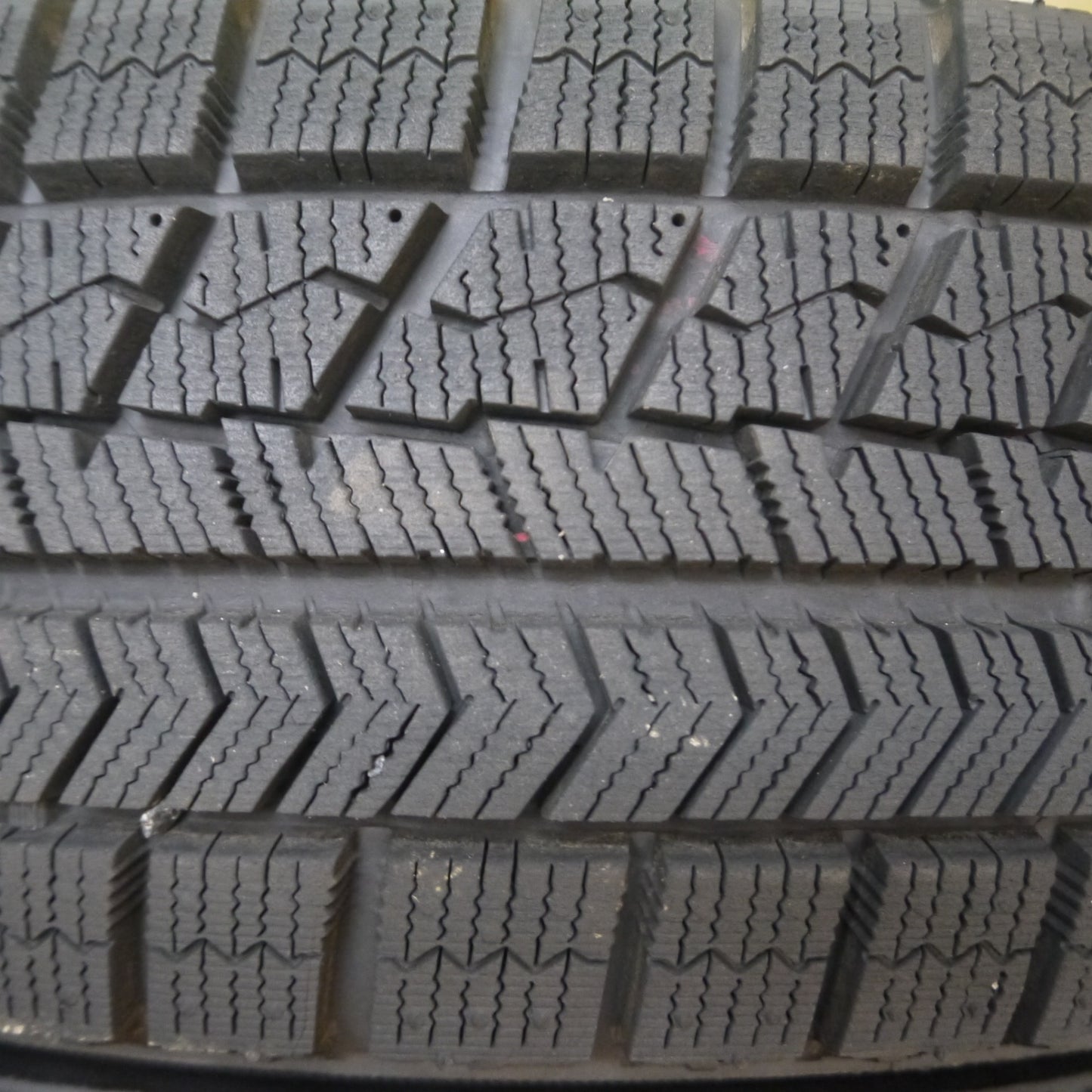 *送料無料* バリ溝！キレイ！9.5分★スタッドレス 155/65R13 ブリヂストン ブリザック VRX Tirado＠ 阿部商会 ティラード PCD100/4H★4060706Hス
