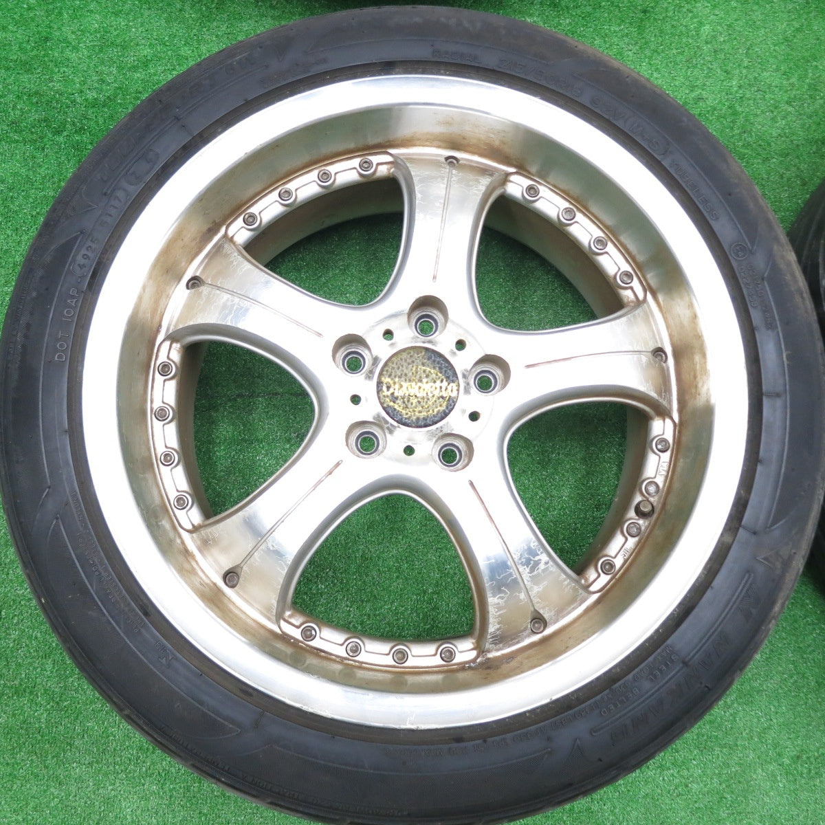 *送料無料* バリ溝！8.5分★Diavoletto 215/50R18 245/45R18 ナンカン TOURSPORT 611 NS-2 ディアヴォレット PCD114.3/5H★4081002HAノ