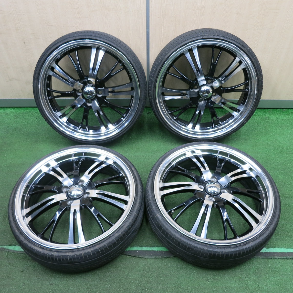 *送料無料* バリ溝！20年！9分★165/35R18 ナンカン AS-1 AW aw-190 LG190 18インチ PCD100/4H 軽自動車★4032601TNノ