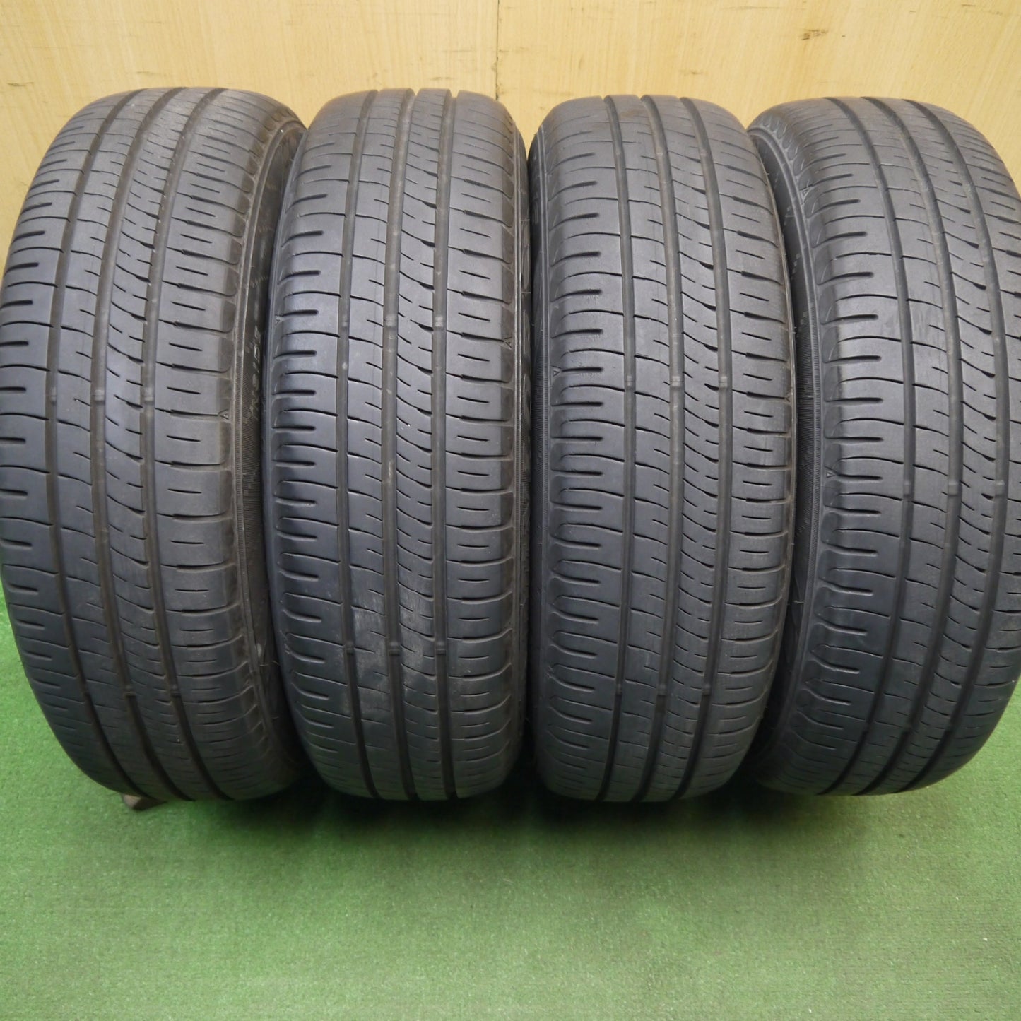 バリ溝！キレイ！9分★175/65R15 ダンロップ エナセーブ EC204 RiZLEY ライツレー 15インチ PCD100/4H★6040313Hノ