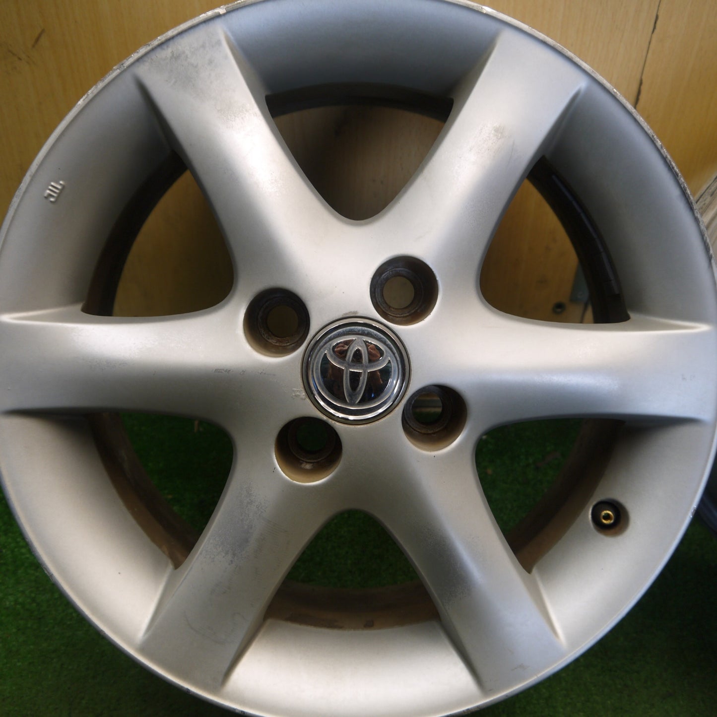 4本価格★トヨタ カローラ ランクス フィールダー 等 純正 ホイール 15インチ 15×6JJ PCD100/4H★6061910Hホ