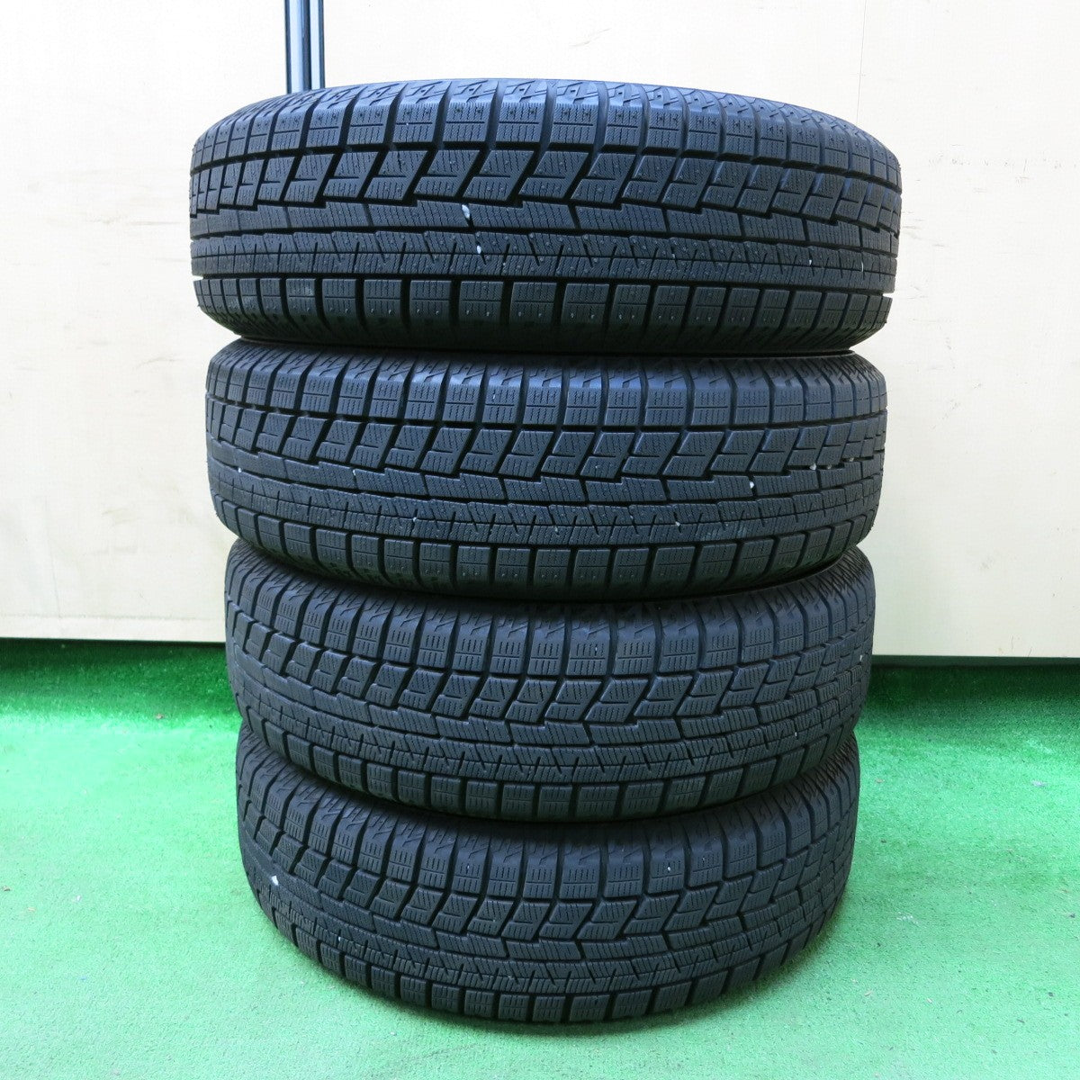 *送料無料* バリ溝！22年！ほぼ10分★スタッドレス 165/60R15 ヨコハマ アイスガード iG60 EuroSpeed MANARAY SPORT マナレイ PCD100/4H★4072508SYス