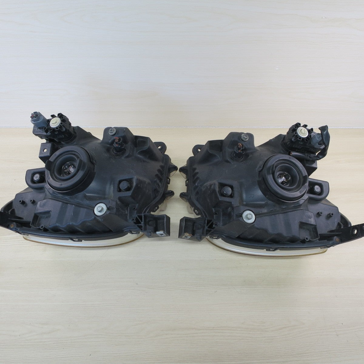 左右セット♪日産 MG33S モコ 純正 ハロゲン ヘッドライト P9638 STANLEY 907-38200 ヘッドランプ 照明 カー パーツ♪