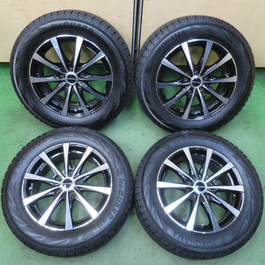 バリ溝！22年！9.5分★スタッドレス 215/60R16 ヨコハマ アイスガード iG70 Laffite ラフィット 16インチ PCD114.3/5H★6021304イス