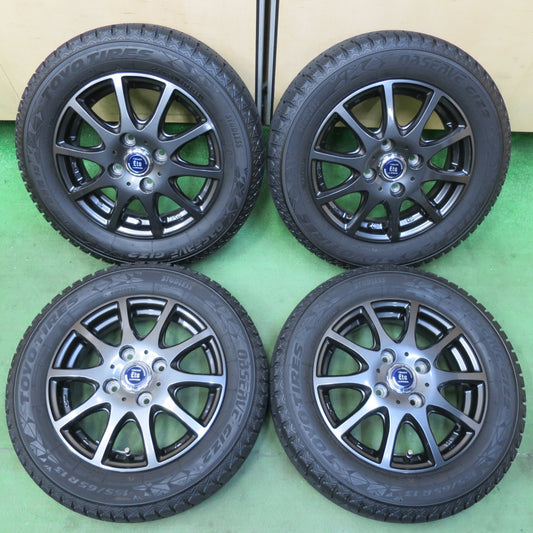 バリ溝！23年！キレイ！9.5分★スタッドレス 155/65R13 トーヨー オブザーブ GIZ2 TIRADO Eta LA STRADA ティラード ラ ストラーダ 13インチ PCD100/4H★5071901イス