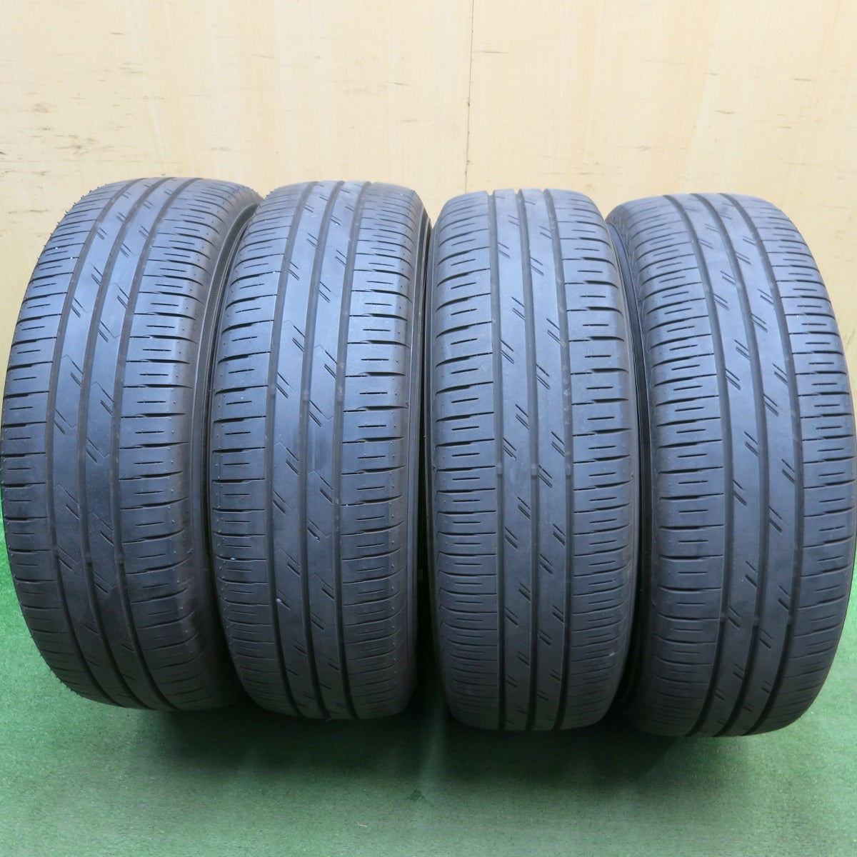 バリ溝！23年！キレイ！ほぼ10分★トヨタ 60系 プリウス 純正 スチール 195/60R17 ヨコハマ BluEarth-FE AE30D 17インチ PCD114.3/5H★5050204AKノ