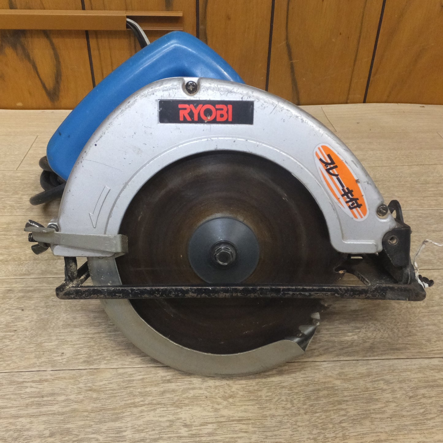 [送料無料] ★リョービ RYOBI ブレーキ付丸ノコ W-560PS 160mm 木工用 超硬丸ノコ　丸ノコスタンド　セット★