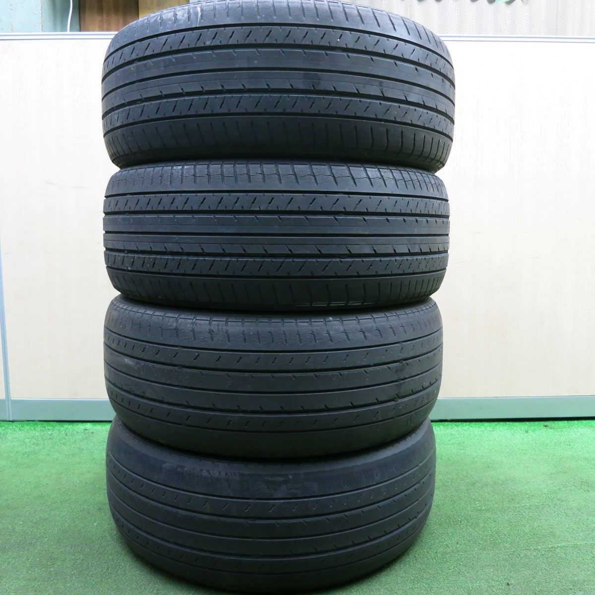 *送料無料* 4本価格★ホンダ RB オデッセイ アブソルート 純正 215/55R17 ヨコハマ ASPEC 17インチ PCD114.3/5H★4032410HAノ