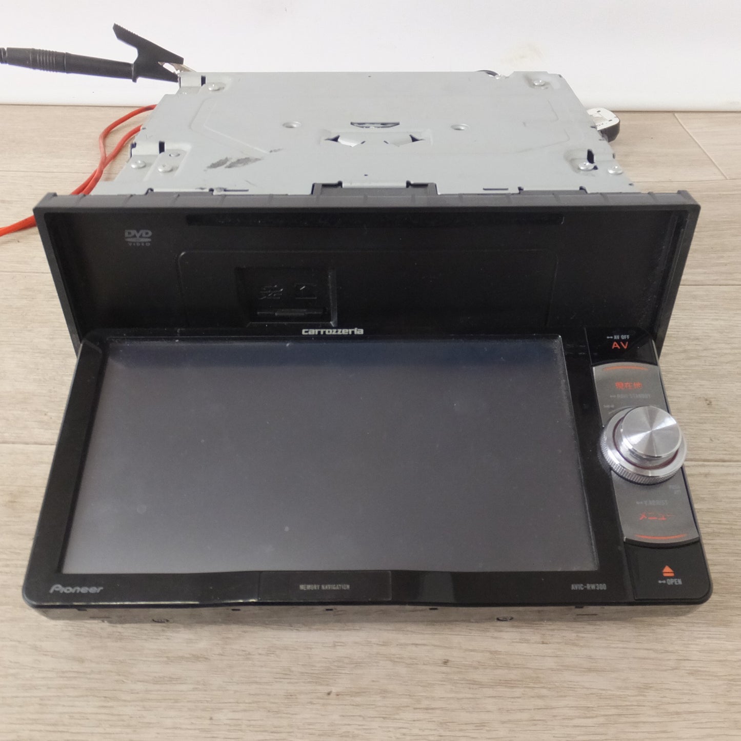 [送料無料] ★カロッツェリア carrozzeria AV一体型メモリーナビゲーション 楽ナビAVIC-RW300(17)★