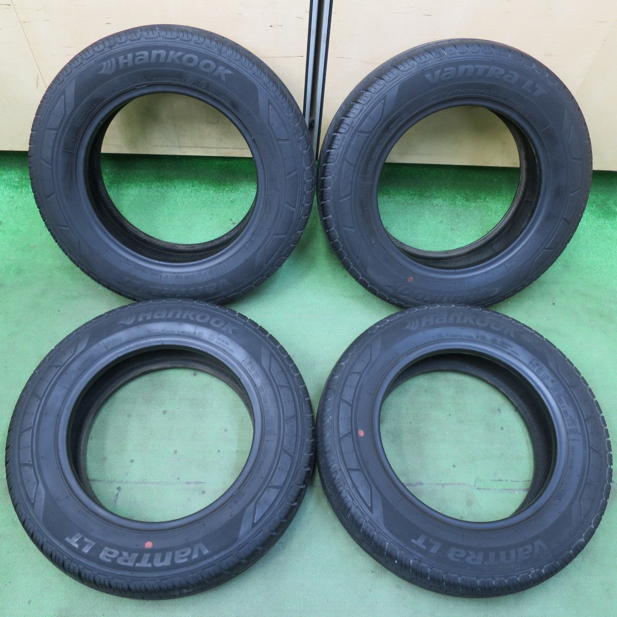 4本価格★155/80R14 88/86N ハンコック VanTRa LT タイヤ 14インチ サクシード プロボックス バネット タウンエース 等★5102005イノタ