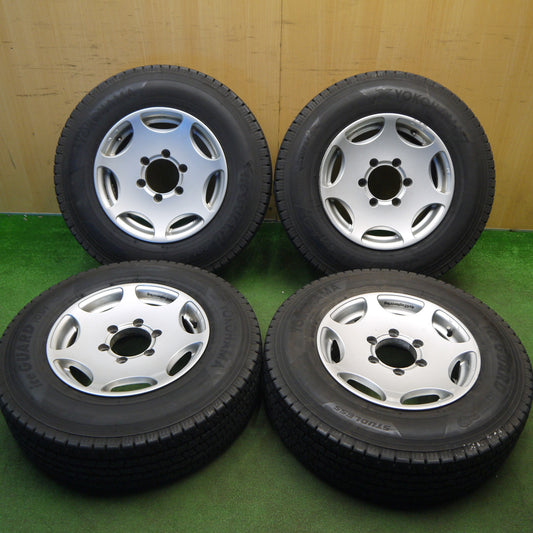 バリ溝！9.5分★4x4 Engineering Off Performer 195/80R15 107/105L スタッドレス ヨコハマ アイスガード iG91 15インチ オフパフォーマー PCD139.7/6H★6031006Hス
