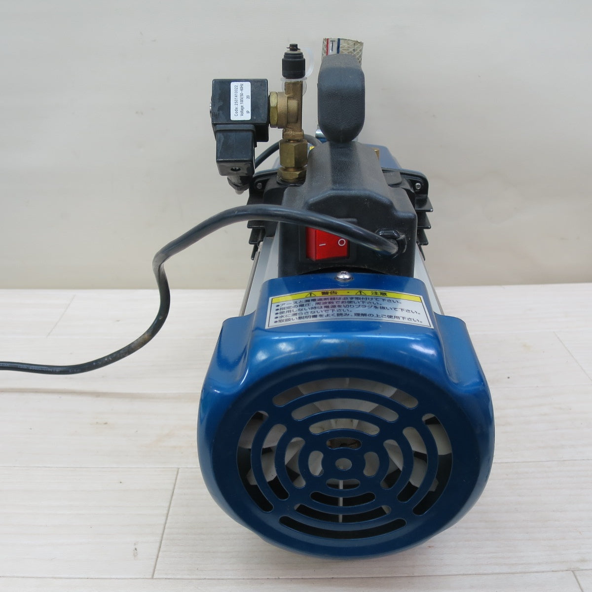 ☆TASCO タスコ 高性能 小型 ツーステージ 真空 ポンプ TA150XC 電動 工具 エアコン 冷蔵庫 冷媒 ジャンク品☆