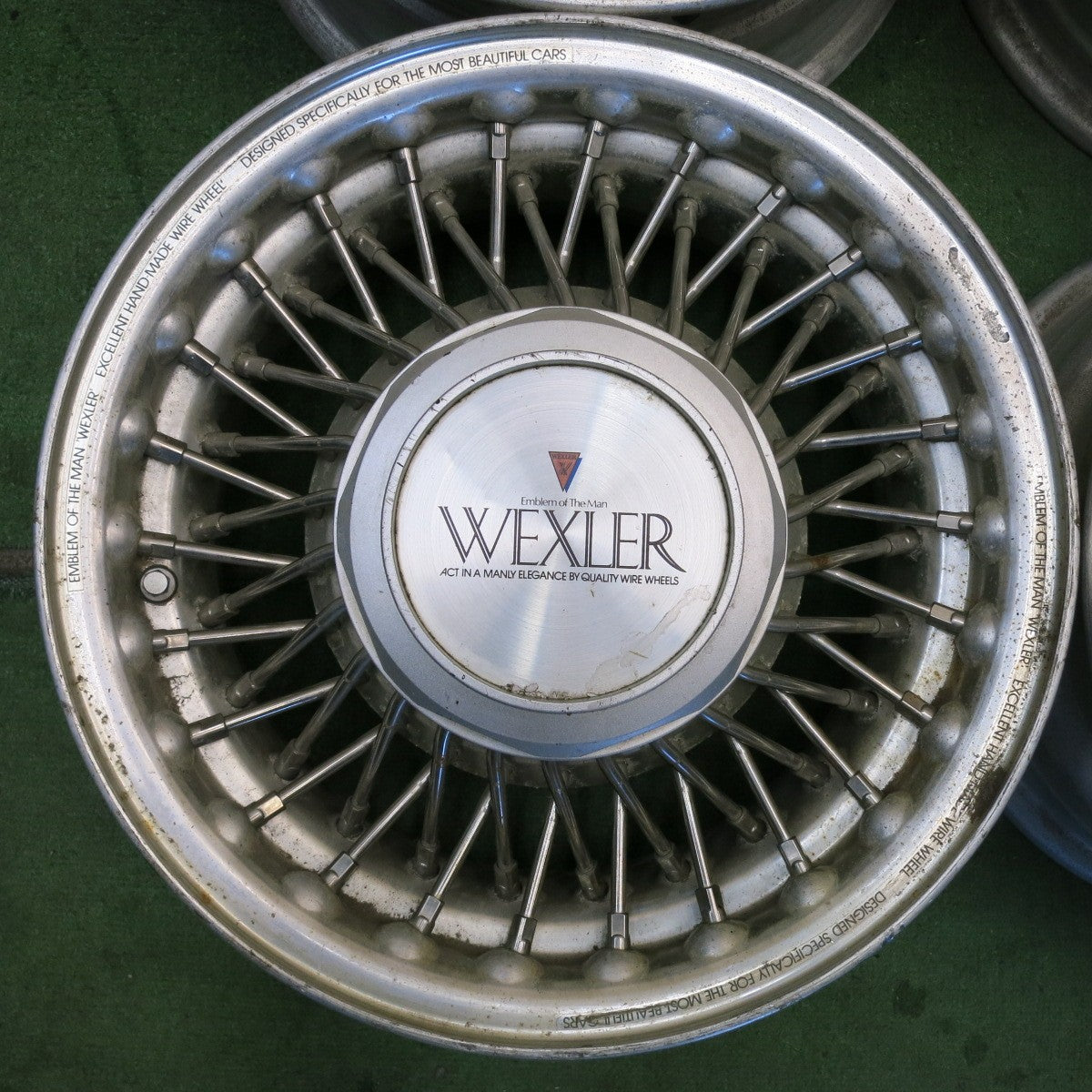 レア！希少★旧車 WEXLER ワイザー 14インチ ワイヤー ホイール 14×6J PCD114.3/5H★6050501HAホ