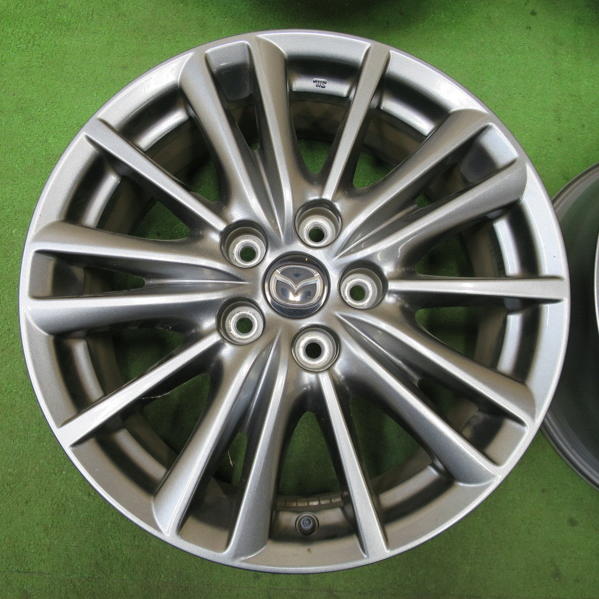 4本価格★マツダ CX-5 純正 ホイール 17インチ 17×7J CX5 PCD114.3/5H★6022502NGホ