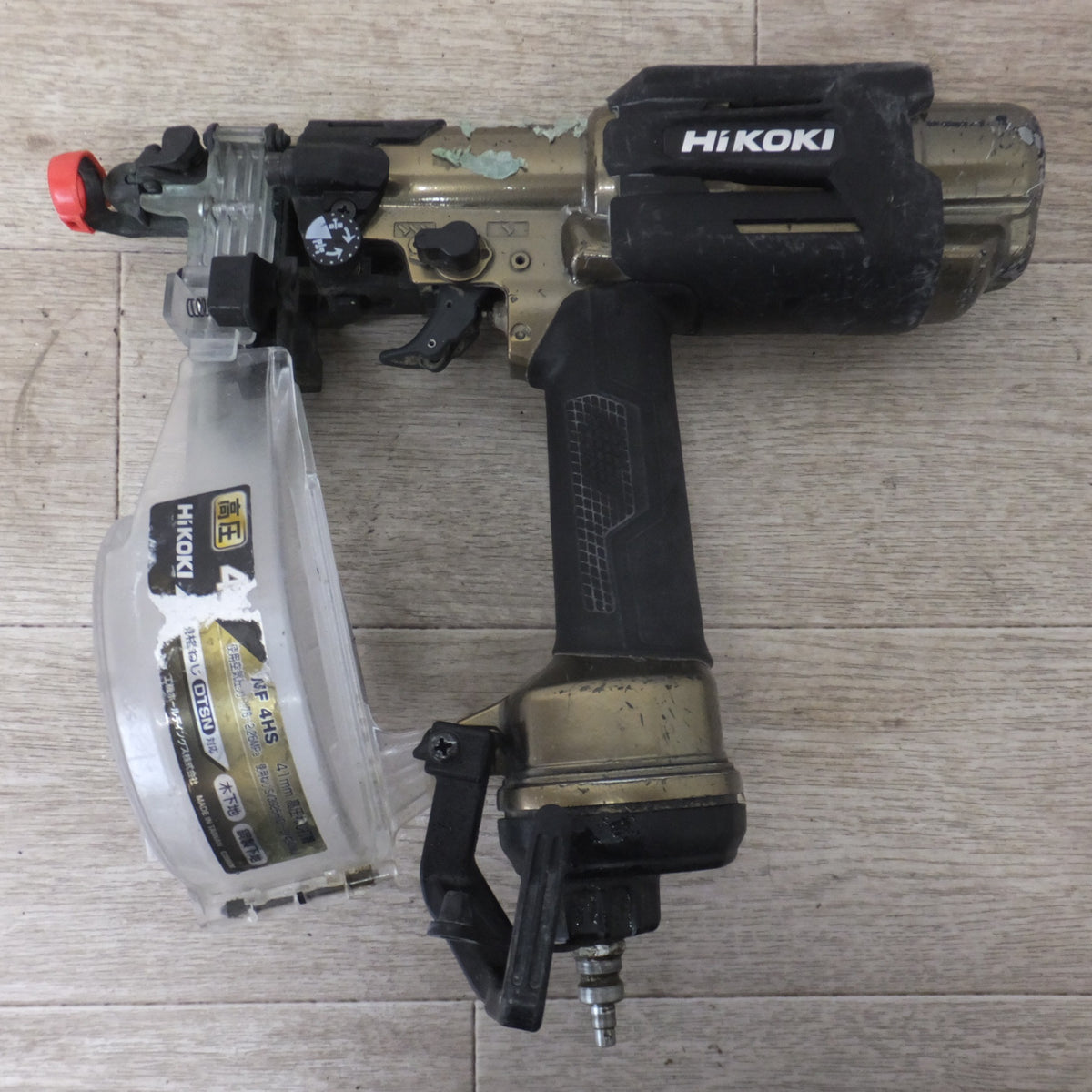 ★ハイコーキ HiKOKI 41mm 高圧ねじ打機 WF4HS(1)　1.76～2.26MPa　使用ねじ SV3925H(D)～SV4241H(J)★