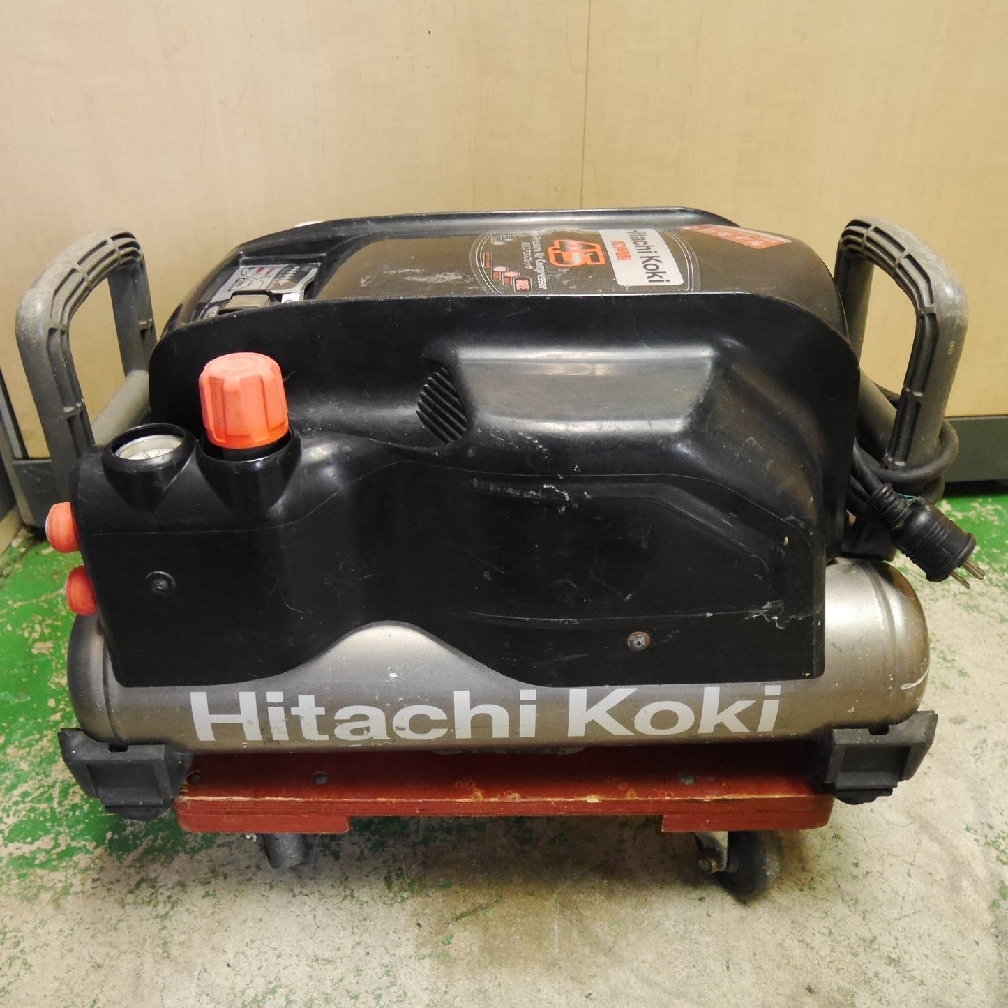 [送料無料] ☆日立 高圧 一般圧 エア コンプレッサ EC1445H エアー ツール 工具 コンプレッサー HITACHI 100V☆