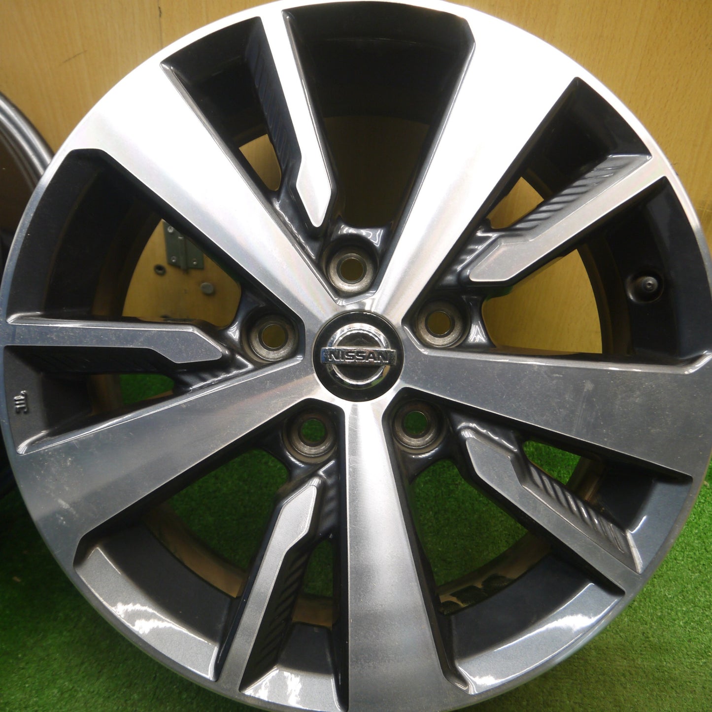[送料無料] 4本価格★日産 リーフ 純正 ホイール 16インチ 16×6.5J PCD114.3/5H★5021411Hホ