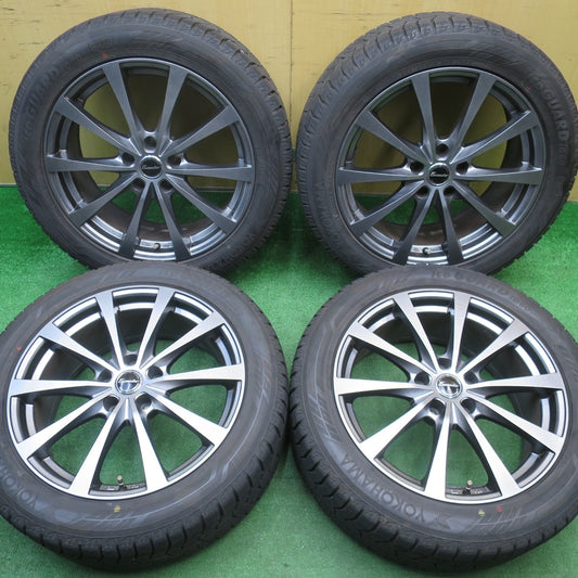 バリ溝！22年！キレイ！9.5分★スタッドレス 225/50R18 ヨコハマ アイスガード iG60 Exceeder エクシーダー 18インチ PCD114.3/5H★5112601NJス