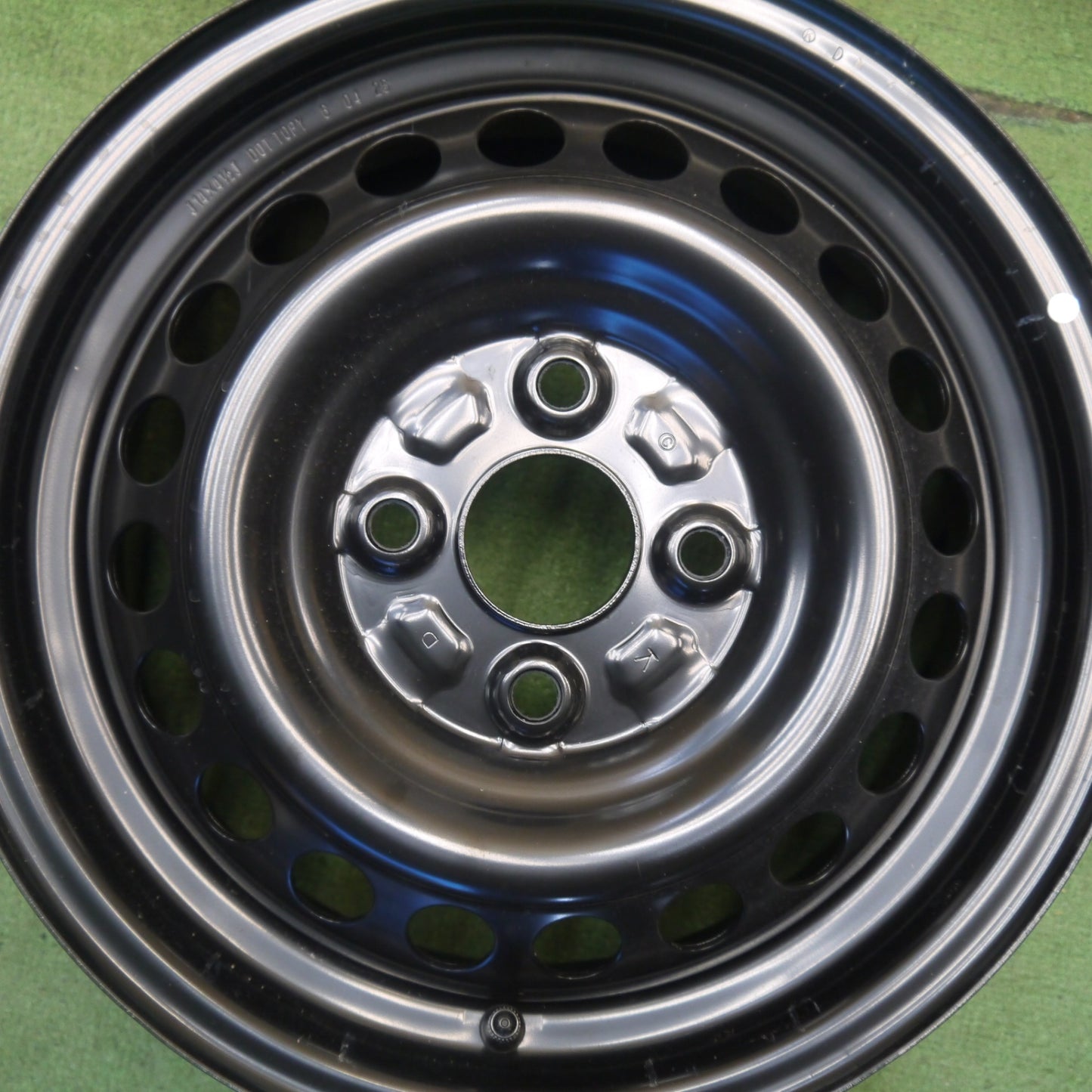 新車外し★ダイハツ ムーヴ キャンバス 純正 スチール ホイール 14インチ 14×4.5J PCD100/4H★6071405Hホ