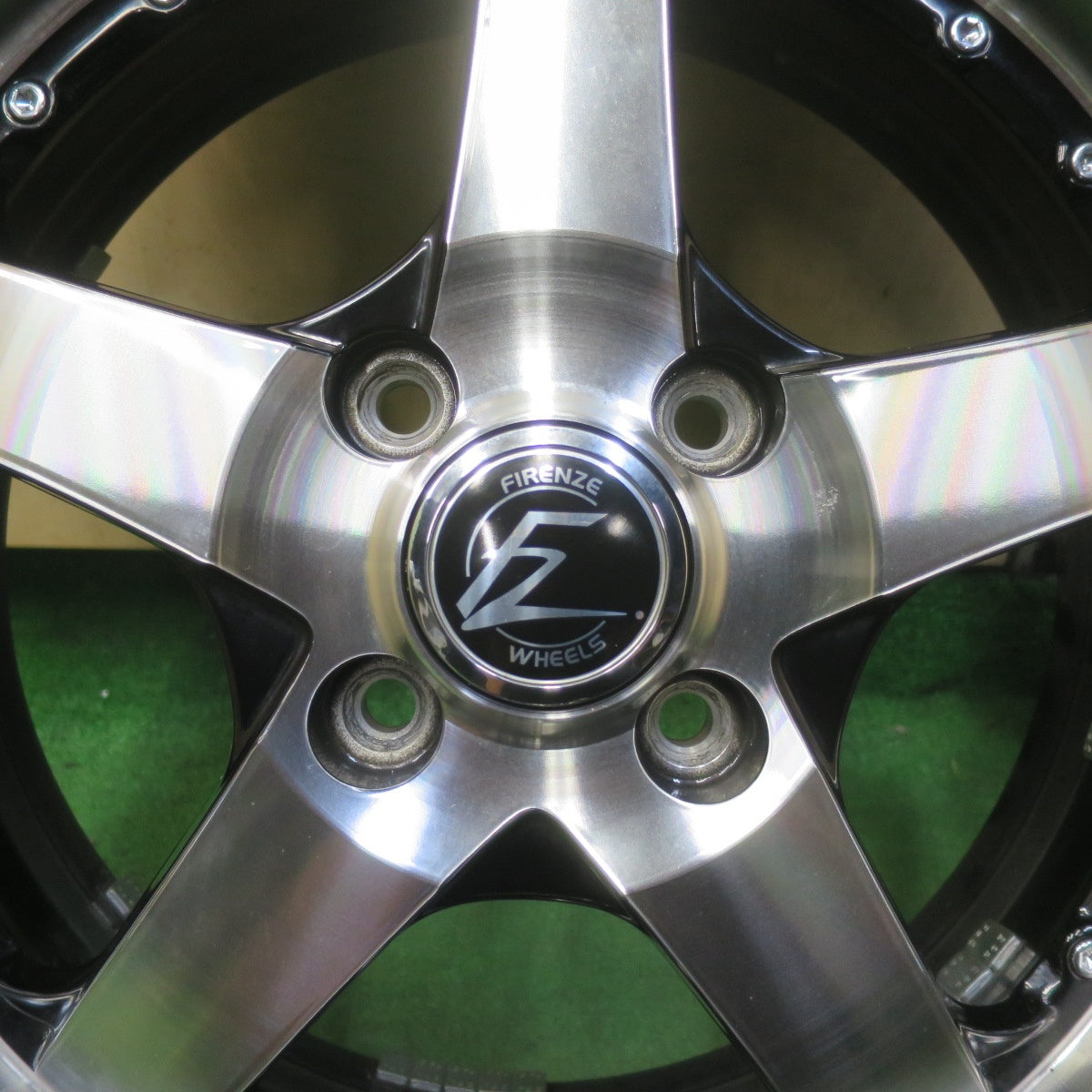 バリ溝！25年！キレイ！8.5分◎165/55R15 アイリンク L-GRIP66 FIRENZE フィレンツェ 15インチ 軽サイズ PCD100/4H◎6083110イノ