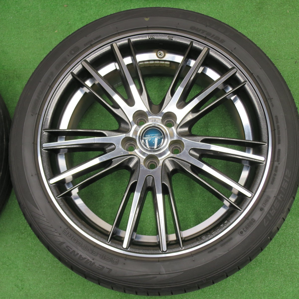 バリ溝！9.5分★86 BRZ 等 DORFREN IFYNITE 215/45R17 ダンロップ LE MANS V ドルフレン フィニート 17インチ PCD100/5H★6030201NKノ