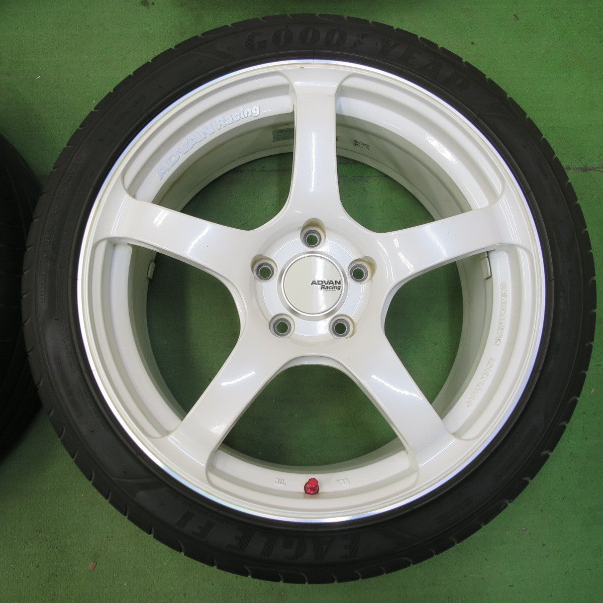 4本価格★ADVAN Racing TC-4 235/40R18 グッドイヤー イーグル F1 アシンメトリコ2 18インチ アドバン レーシング PCD114.3/5H★5051719イノ