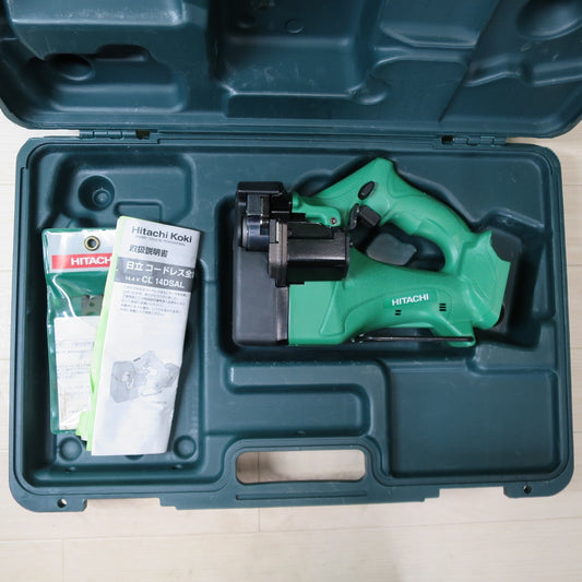 [送料無料] キレイ！付属品付き☆日立 W1/2 コードレス 全ねじ カッター CL18DSAL 電動 工具 切断機 全ネジ 充電式 HITACHI 本体のみ☆