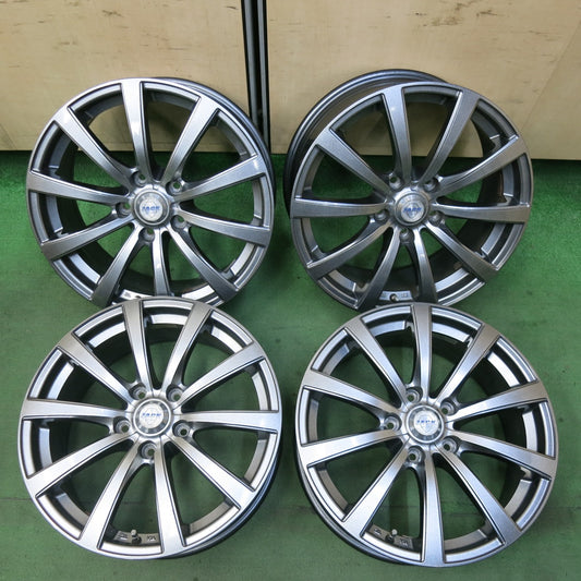 キレイ★ZACK JP-110 MONZA 17インチ ホイール ザック モンツァ 17×7J PCD114.3/5H★5062410SYホ