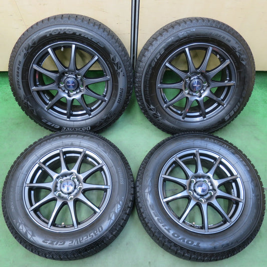 ほぼ未使用！22年！キレイ★スタッドレス 205/65R16 トーヨー オブザーブ GIZ2 VELVA CHARGE ヴェルヴァ 16インチ PCD114.3/5H★5122003イス