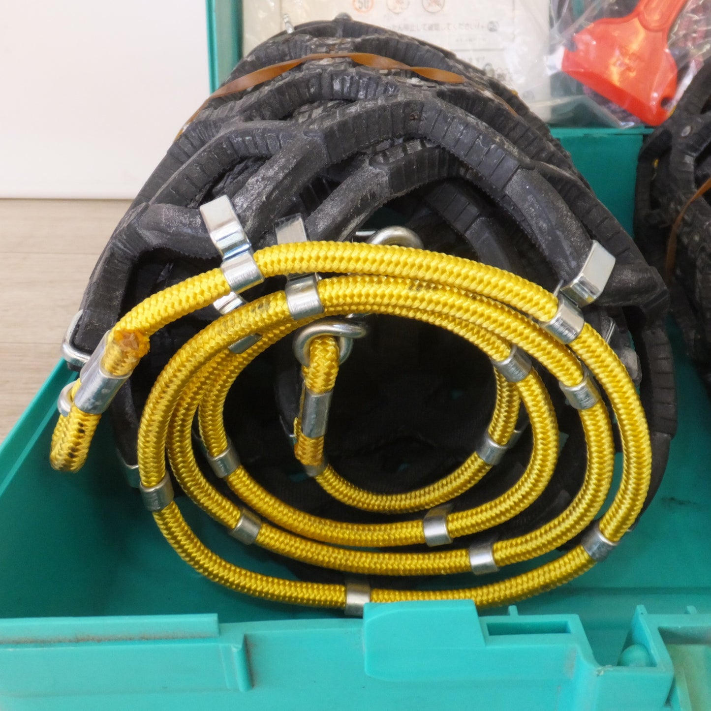 [送料無料] ★オーツタイヤ OHTSU 高性能ラバーチェーン マイティネット MIGHTY NET E Type EM-5 乗用車用　非金属チェーン★